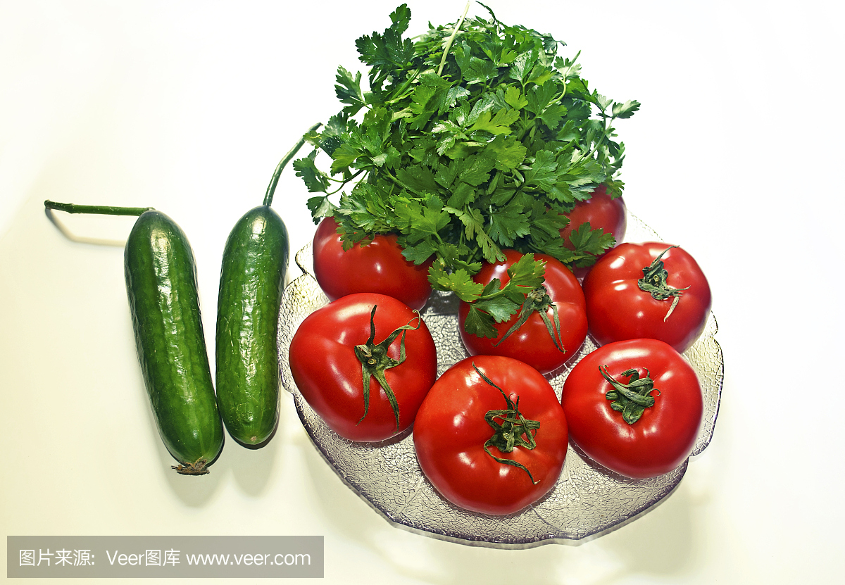 新鲜蔬菜-健康饮食理念